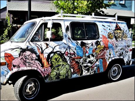Skinner's old van